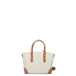 MICHAEL KORS Geantă Murphy Md Ew Dome Satchel 30R6G1WS8B 149 vanilla/acrn