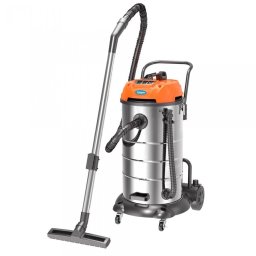 Aspirator Profesional Limpio LWD-80X2 | 2400W, 80L, Inox