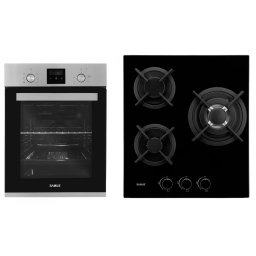 Pachet Built-In Samus PACHET SAMUS-45-XB3 | 47L, 3 Arzatoare, Inox