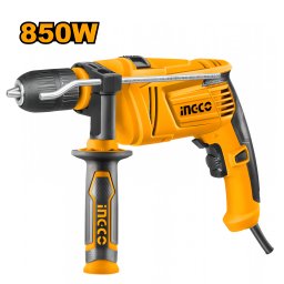 Bormasina cu Impact 850W, Mandrina Automata, Functie Percutie, Gaurire si Insurubare