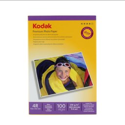 Hartie foto Kodak Premium lucioasa 10x15 cm, 230g, pachet 100 coli