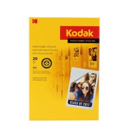 Hartie foto canvas adeziva Kodak 10x15, reaplicabila, 255 g, 20 coli