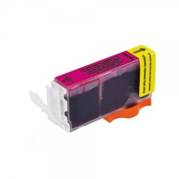 Cartus compatibil Canon CLI-521M Magenta cu cip, 10 ml, pentru imprimante Canon Pixma