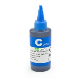 Cerneala de sublimare Cyan 100 ml compatibila Epson Procart pentru transfer termic