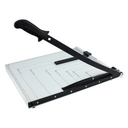 Ghilotina de hartie A3 manuala cu marcaje de format, taiere 38 cm, 12 coli