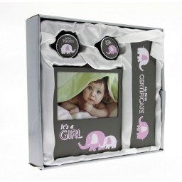 Set rama foto baby 10x15 cu cutiute suvita, dintisor si certificat – roz