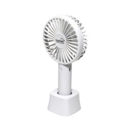 Mini ventilator de mana reîncarcabil USB Home, 4W, 3 trepte, cu suport de birou