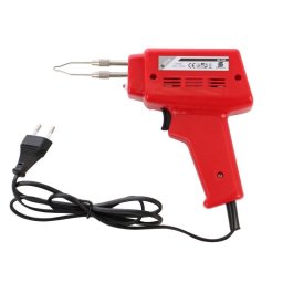 Pistol de lipit cu fludor Home 100W, 230V, cu iluminare incorporata, rosu