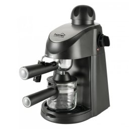 Espressor Home 800W cu tija pentru spuma de lapte, 240 ml (4 cesti), 4 bari