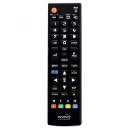 Telecomanda TV compatibila LG, precodata, neagra, Home – fara configurare