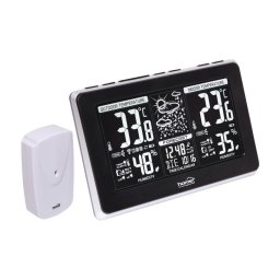 Statie meteo digitala cu senzor extern wireless, LCD iluminat, ceas si calendar