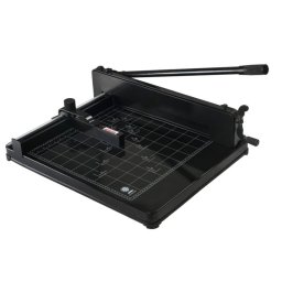 Ghilotina manuala A3+ heavy duty, 400 coli, cu ghidaj si fixare metalica Bright Office