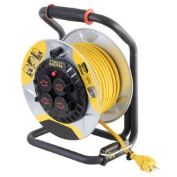 Prelungitor cu tambur 40 m, 4 prize, 3200W, cablu H07RN-F 3G1,5, IP44