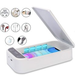Sterilizator UVC 3 în 1 pentru telefon si obiecte mici, cu aromaterapie si USB