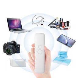 Sterilizator UVC portabil cu 6 LED-uri, timer si incarcare USB, 400 mAh