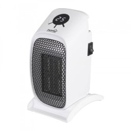 Radiator ceramic portabil 400W cu termostat electronic, ecran LCD si timer 12h