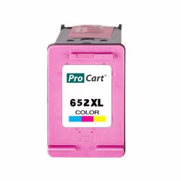 Cartus compatibil HP 652XL tricolor, capacitate mare 21 ml, ProCart
