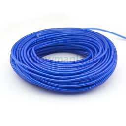 Fir EL wire neon flexibil 5 mm albastru pentru decor, auto si proiecte DIY