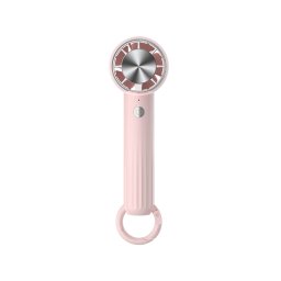 Ventilator portabil USB Leziter Rico 2000 mAh, 5W, roz, silentios