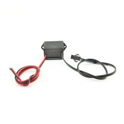 Invertor auto 12V pentru fir EL Wire pana la 3 m, model fara adaptor bricheta