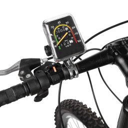 Kilometraj mecanic pentru bicicleta analog 0–60 km/h, resetabil, cu cablu