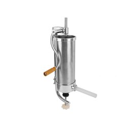 Masina verticala de umplut carnati din inox, 3 L, cu palnii incluse