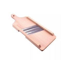 Razatoare de varza din lemn cu 3 lame din metal, 43x16 cm, fara sertar