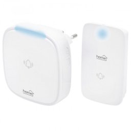 Sonerie wireless fara baterii, 150 m, volum reglabil, extensibila pana la 4 butoane