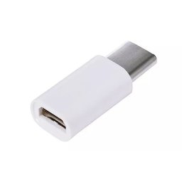 Adaptor USB-C la micro USB pentru încarcare si date, 2.1A, 5V, alb