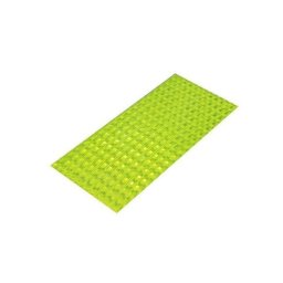 Banda reflectorizanta autoadeziva pentru bicicleta, galbena, 20.5 x 0.8 cm