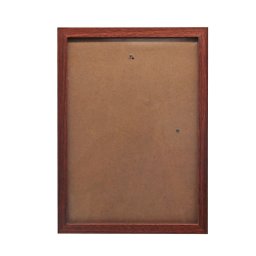 Rama foto A4 din lemn maro, stil vintage, pentru perete sau birou