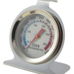 Termometru de cuptor din inox Perfect Home, 50–300°C, cadran usor de citit