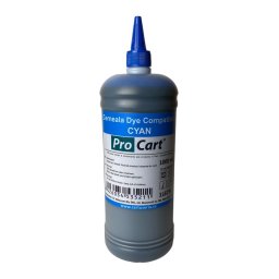 Cerneala dye cyan compatibila Epson L673 EcoTank, 1000 ml Procart
