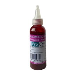 Cerneala de sublimare fluorescenta magenta Procart, 100 ml, efect neon UV