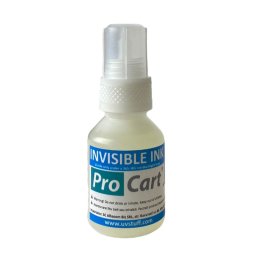 Cerneala UV invizibila cyan pentru securizare si marcaje, universala, 50 ml