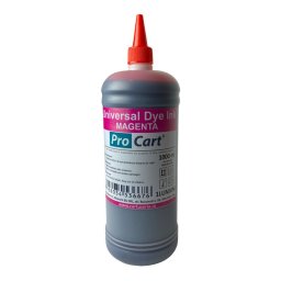 Cerneala universala Dye Magenta 1L pentru imprimante HP, Canon, Epson, Brother