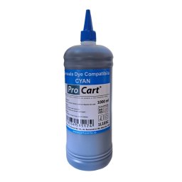 Cerneala compatibila Epson L103 Cyan 1L pentru imprimante EcoTank Procart