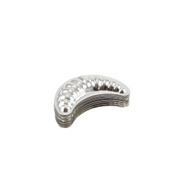 Set 20 forme pentru cornuri si fursecuri, tabla zincata, 9 cm