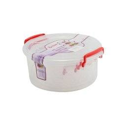 Set 4 cutii din plastic pentru depozitarea alimentelor, stivuibile, pentru microunde