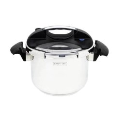 Oala sub presiune Royalty Line 6L din inox, pentru gatit rapid si sigur