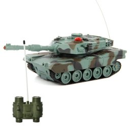 Tanc militar cu telecomanda A1M2, reîncarcabil, efecte luminoase si sonore, scara 1:32