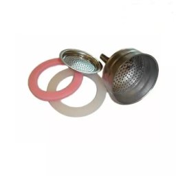 Set piese de schimb pentru cafetiera moka 4 cesti Perfect Home, garnituri si filtre