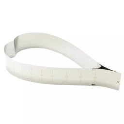 Forma de copt inima reglabila din inox, 12–26 cm, Perfect Home