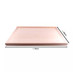 Placa de framantat si întins aluat din lemn de plop 70x50 cm, cu bordura