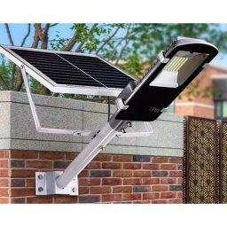 Lampa stradala solara 100W cu 206 LED, IP65, telecomanda si 2 trepte