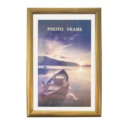 Rama foto aurie 15x21 cm Procart, design clasic, pentru perete sau birou