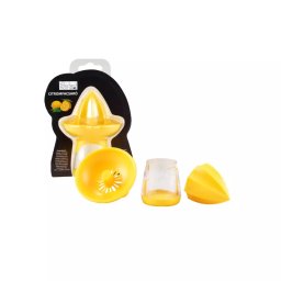 Storcator de lamai cu rezervor 30 ml, din plastic, galben – Perfect Home