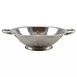 Scurgator din inox pentru fructe si legume 24 cm, cu manere laterale