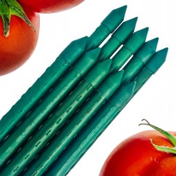 Arac de sustinere pentru plante 120 cm, Ø16 mm, otel plastifiat verde
