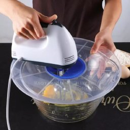 Capac anti-stropire universal pentru mixer, 29,7 cm, Perfect Home